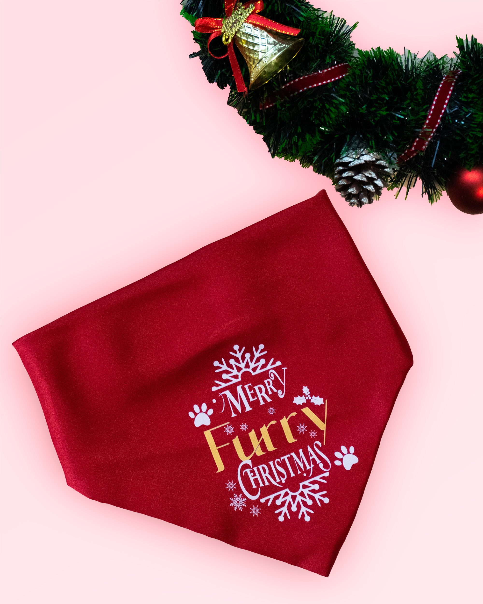 Merry Furry Christmas Bandana