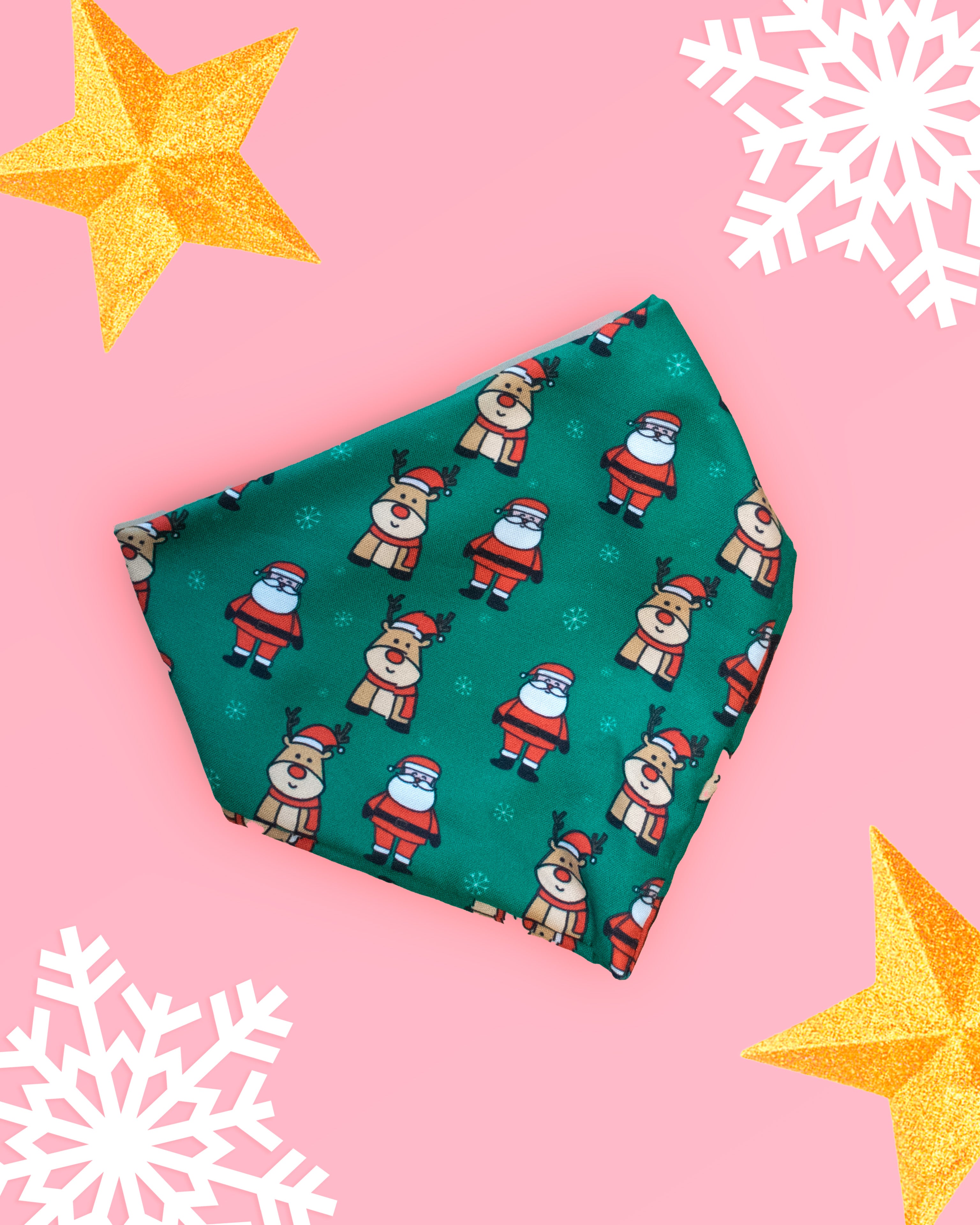 Santa & Reindeer Bandana