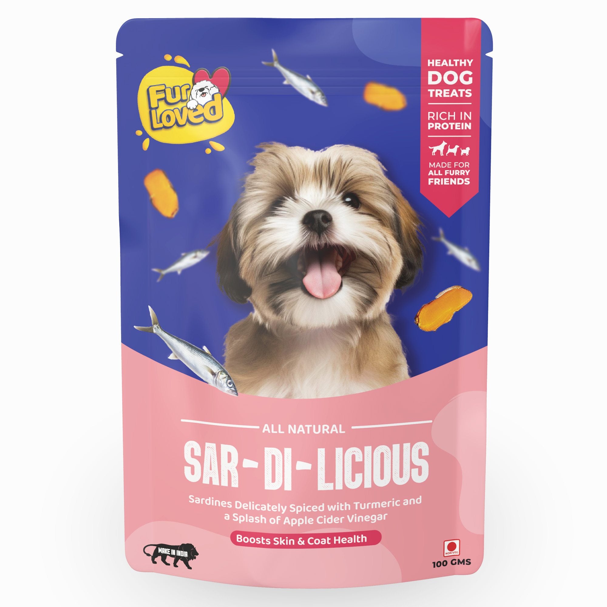 Sar-Di-Licious - Sardine Dog Treats | Omega-Rich & Natural